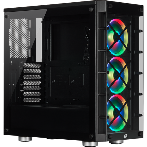 CORSAIR iCUE 465X RGB CC-9011188-WW ATX KASA BLACK