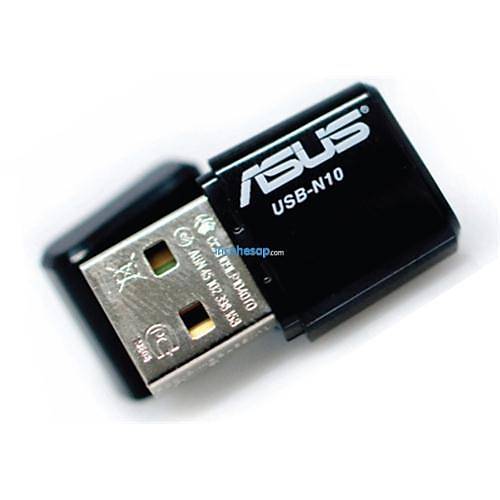 ASUS USB-N10 Nano 150Mbps Kablosuz USB Wifi ADAPTÖR