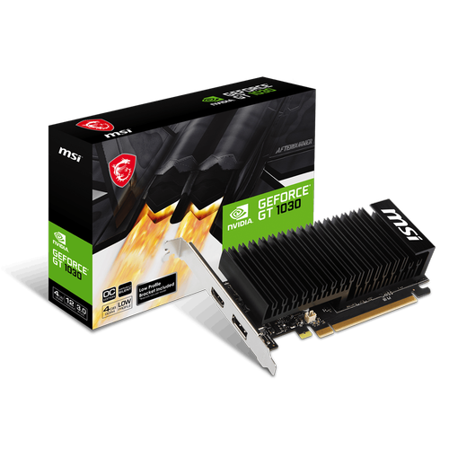 MSI GT 1030 4GHD4 LP OC DDR4 HDM DP
