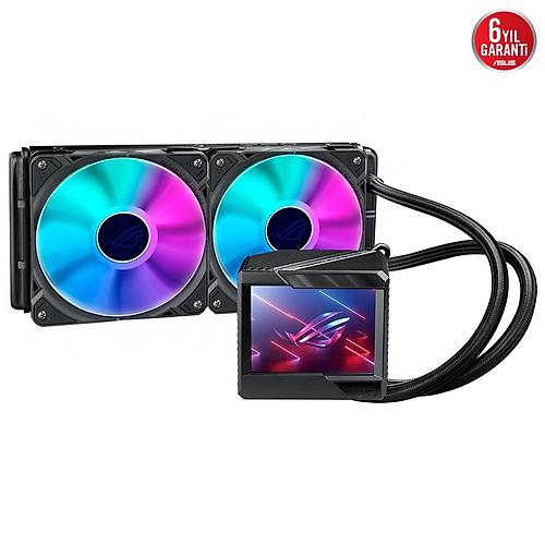 Asus Rog Ryujin II 240 ARGB 240mm ARGB OLED INTEL/AMD Sv Soutucu (ROG-RYUJIN-II-240-ARGB)