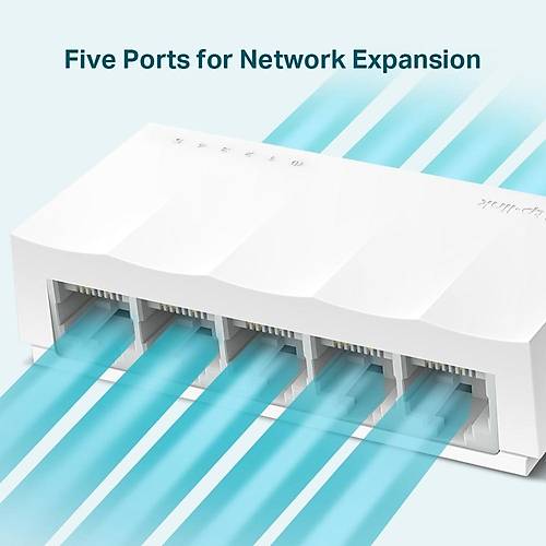 TP-LINK LS1005 5 PORT 10/100 SWITCH PLASTK KASA