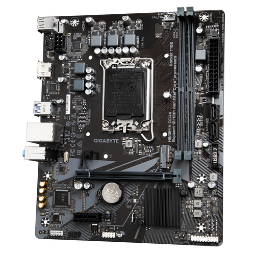 GIGABYTE H610M K 3200Mhz M.2 MATX 1700p