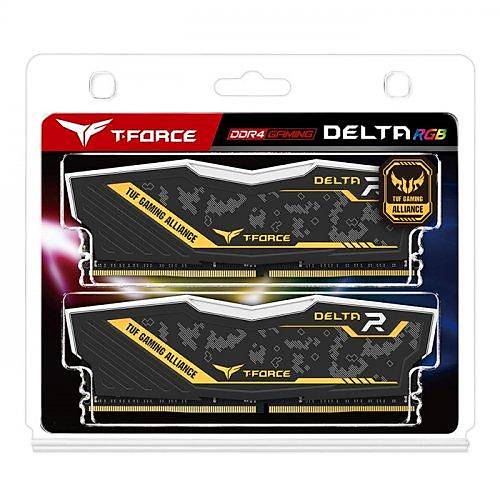 T-Force Delta TUF Gaming Alliance RGB 16GB (2x8GB) DDR4 3200MHz CL16 Gaming Ram - TF9D416G3200HC16CDC01