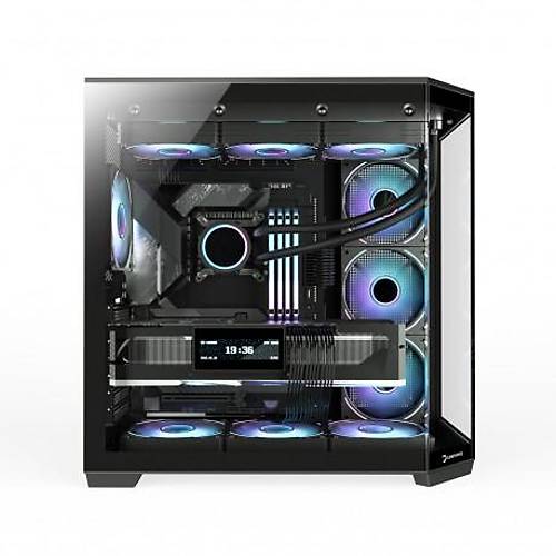 GamePower WarCry Edge 1x Black Fan Type-C Gaming Kasa