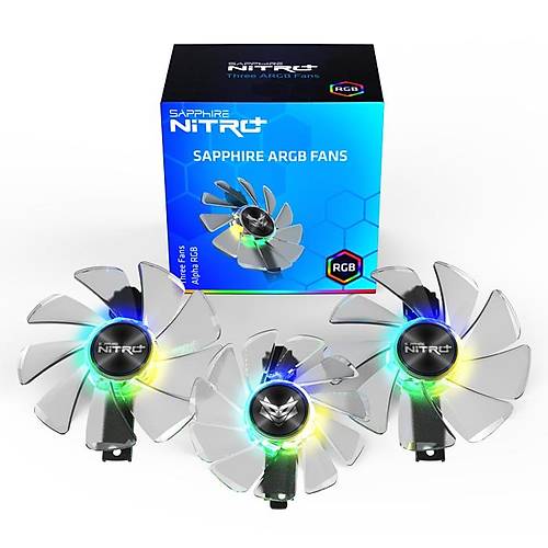 SAPPHIRE ARGB 3'LU FAN SETI RX5700 NITRO4N004-03-2