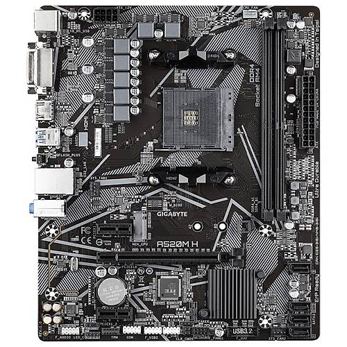 GIGABYTE GA-A520M-H DDR4 5100(OC) HDMI AM4