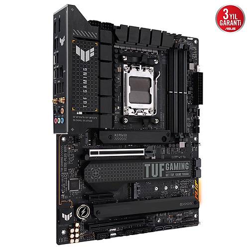 Asus Tuf Gaming X670E-Plus WiFi 6400mhz(OC) M.2 DDR5 AM5 ATX Anakart