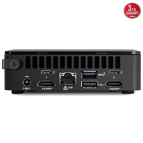 Asus Minipc Nuc13Anki5 Nuc13 Pro Slim Kit ntel Core 5-1350P ntel Ram Yok Disc Yok Cord Yok