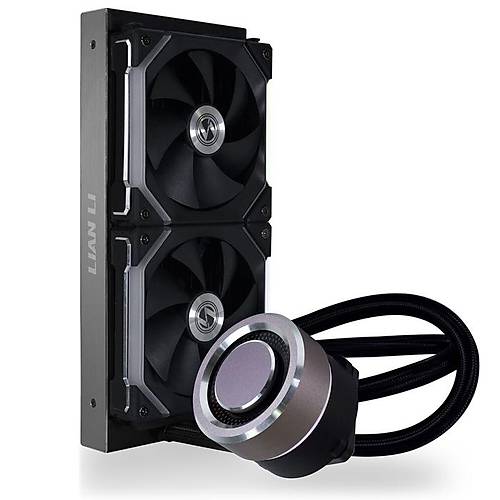 Lian Li Galahad AIO 240 UNI Fan SL Edition Black 240mm RGB Siyah lemci Sv Soutucu