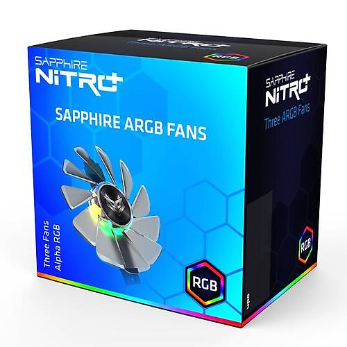 SAPPHIRE ARGB 3'LU FAN SETI RX5700 NITRO4N004-03-2