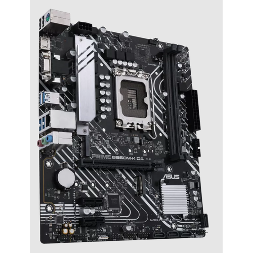 Asus PRIME B660M-K D4 DDR4 5333mhz(OC) M.2 1700p mATX Anakart 90MB1950-M0EAY0