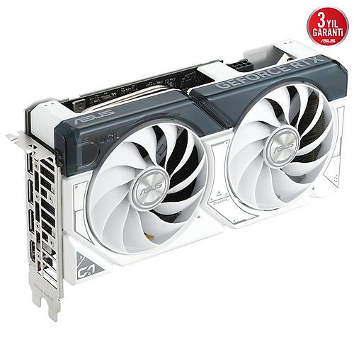 Asus Geforce Dual RTX 4060 Ti White OC Edition 8GB GDDR6X 128Bit Nvidia Ekran Kart DUAL-RTX4060TI-O8G-WHITE