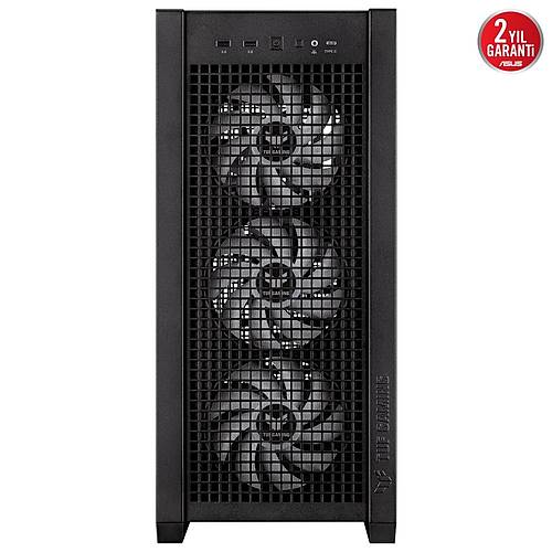 Asus Tuf Gaming GT302 ARGB Tempered Glass USB 3.2 Type-C E-ATX Mid Tower Siyah Kasa