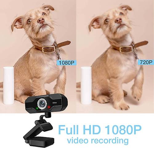 Fifine K432 USB 1080p HD Yaync - PC - OBS - Zoom - Skype - Bilgisayar Kameras