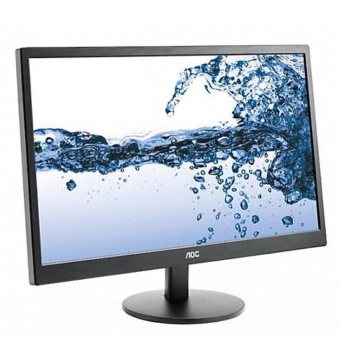 21.5 AOC E2270SWN LED 5MS VGA VESA SYAH