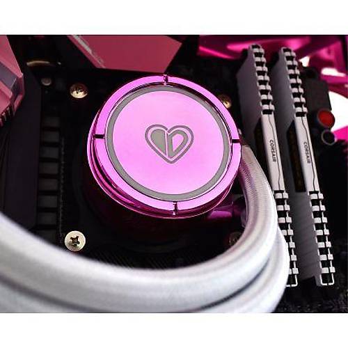 ID-COOLING PinkFlow 240 ARGB 4Pin PWM 240mm Intel/Amd lemci Sv Soutma