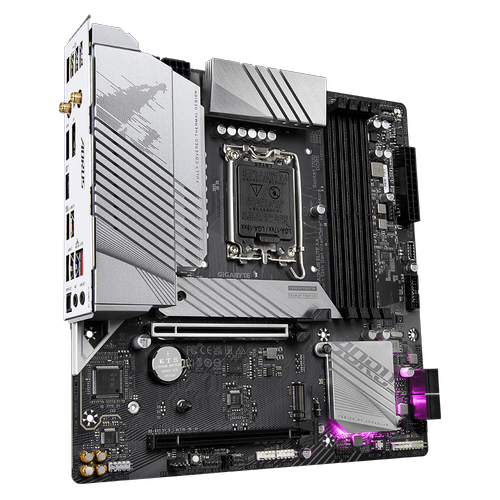 GIGABYTE B760M AORUS ELITE AX 7600MHz(OC) DDR5 M.2 mATX 1700p
