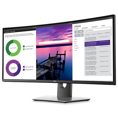34 DELL U3419W CURVED 8MS 60HZ HDMI DP USB3.0