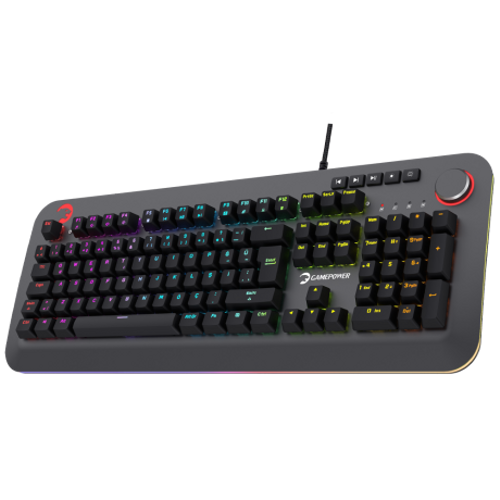 GamePower Starscream RGB Red Switch Trke Q USB Suya Dayankl Optik Mekanik Gaming Klavye
