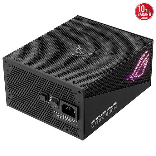 Asus Rog Strix Aura Edition 1000w 80 Plus Gold ATX 3.0 Full Modler PCI 5.0 G Kayna ROG-STRIX-1000G-AURA