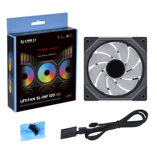 LIAN LI REVERSE UNI FAN SL-INFINITY 120-1 SYAH KASA FANI