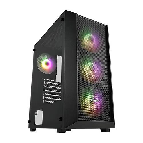 Fsp Cmt Tempered Glass X Mm Rgb Usb Atx Mid Tower Oyuncu Bilgisayar Kasas Fiyat