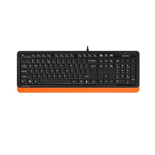 A4 TECH FK10 Q USB TURUNCU TR FN-MULTMEDYA KLAVYE