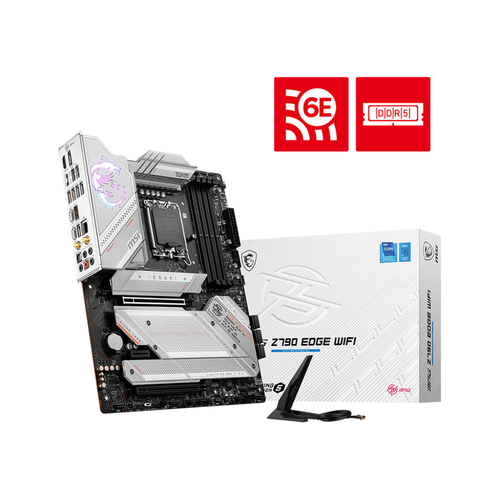 MSI MPG Z790 EDGE WiFi DDR5 7200+Mhz(OC) HDMI M.2 DP ATX 1700p