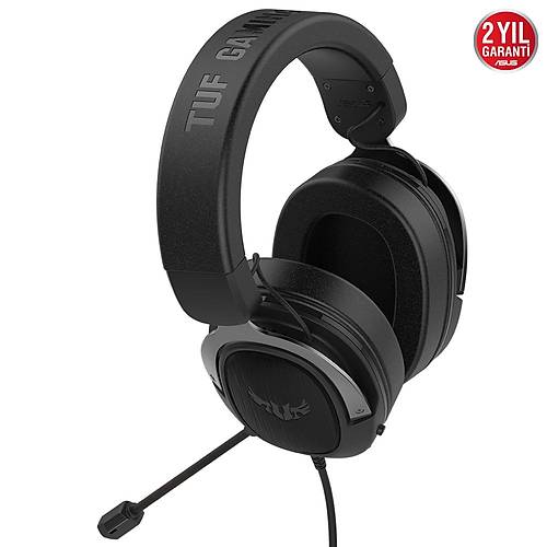 Asus Tuf Gaming H3 Gun Metal 7.1 Surround Kablolu Oyuncu Kulaklk (TUF-GAMING-H3-GUN)
