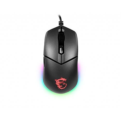 Msi Gg Clutch Gm11 Gaming Mouse 5.000 Dpi Optik Sensor Rgb Led Mystic Light Oyuncu Faresi