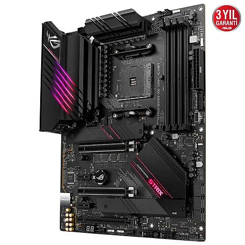 Asus Rog Strix B550-Xe Gaming Wifi Amd B550 Am4 Ddr4 5100 Dp Hdmi ift M2 Usb3.2 Ax Wifi Bt Argb 2.5Gbit Lan Atx Pcie 4.0 128GbA Kadar Ram Destei Ai Ses Engelleyici Mic. Destei