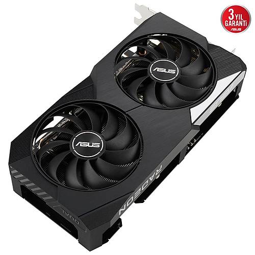 Asus Dual Radeon RX 6600 8GB GDDR6 128Bit DX12 Amd Ekran Kart (DUAL-RX6600-8G)