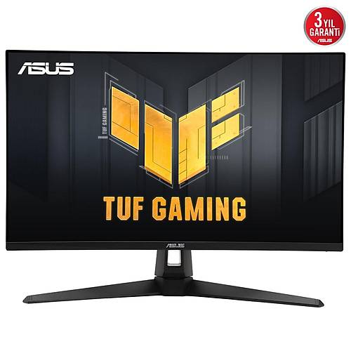 Asus Tuf Gaming Vg27Aqa1A 27 Hdr Gamng 2K Va Freesync Ve G-Sync Uyumlu 2560X1440 1Ms 170Hz Dp Hdmi Mm Vesa 3Yl Elmb Sync Monitr