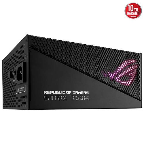 Asus Rog Strix Aura Edition 750w 80 Plus Gold ATX 3.0 Full Modler PCI 5.0 G Kayna ROG-STRIX-750G-AURA