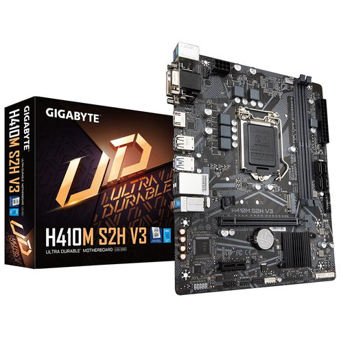 GIGABYTE H410M S2H V3 DDR4 2933 DVI HDMI 1200p