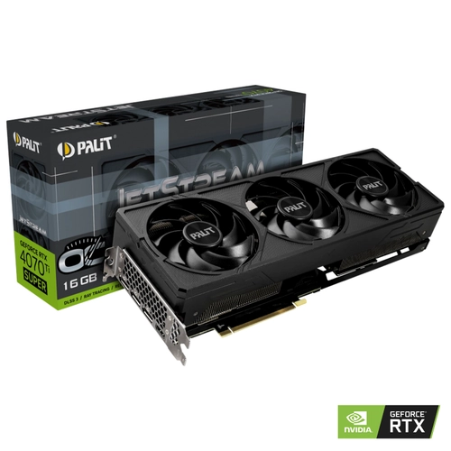 Palit Jetstream RTX 4070 Ti Super OC Edition 16GB GDDR6X 256Bit Nvidia Gaming Ekran Kart NED47TSS19T2-1043J