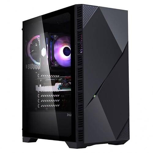 Zalman Z3 Iceberg Temperli Cam ATX MidTower Siyah Kasa PSU Yok