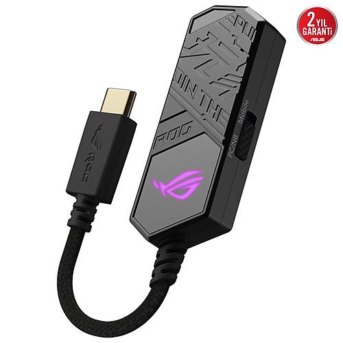 ASUS ROG Clavis 7.1 Surround USB Type-C Quad Dac Ses Amplifikatr Ses Kart (ROG-CLAVIS)