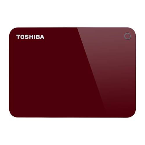 1TB CANVIO ADVANCE 2.5 USB3.0 TOSHIBA HDTC910ER3AA KIRMIZI