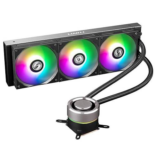 Lian Li Galahad AIO 360 Black 360mm RGB Siyah lemci Sv Soutucu