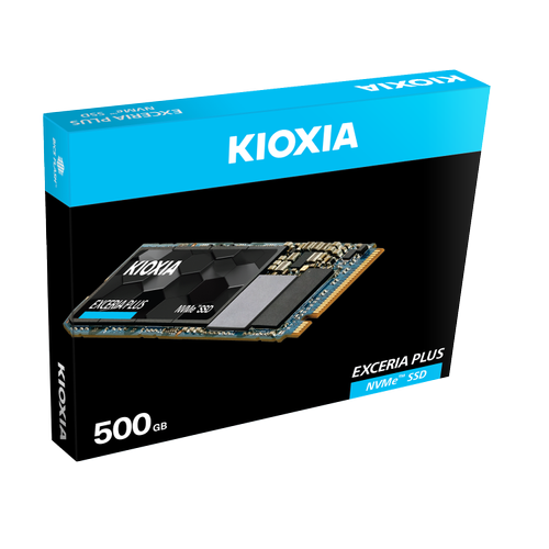 500GB KIOXIA EXCERIA PLUS NVMe M.2 3D 3400/2500 (LRD10Z500GG8)