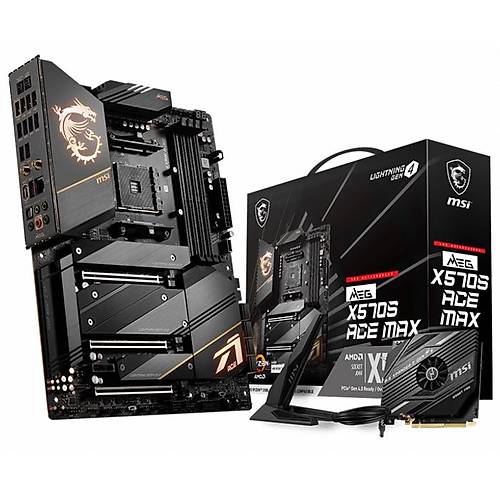 MSI MEG X570S ACE MAX DDR4 5300+Mhz M.2 ATX AM4