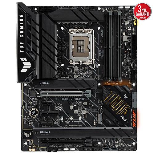 Asus Tuf Gaming Z690-PLUS DDR5 6000mhz(OC) M.2 RGB 1700p ATX Anakart