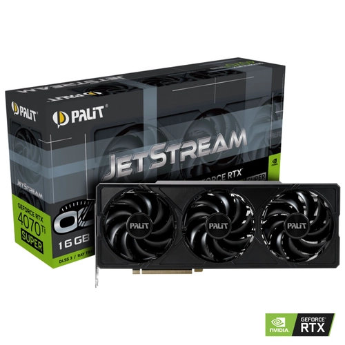 Palit Jetstream RTX 4070 Ti Super OC Edition 16GB GDDR6X 256Bit Nvidia Gaming Ekran Kart NED47TSS19T2-1043J