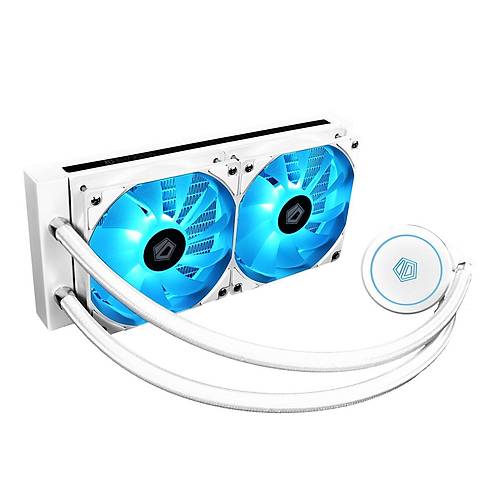 ID-Cooling Auraflow X 240 Snow 4Pin PWM RGB 240mm INTEL/AMD Sv Soutucu