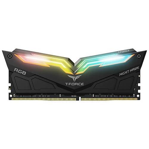 16 GB DDR4 4000 Mhz T-FORCE NIGHT HAWK RGB BLACK 8x2 TEAM TF1D416G4000HC18EDC01