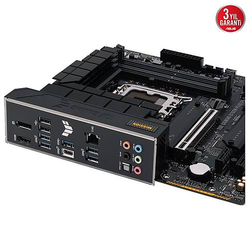 Asus TUF Gaming B760M-PLUS DDR4 5333mhz(OC) RGB M.2 mATX 1700p Anakart