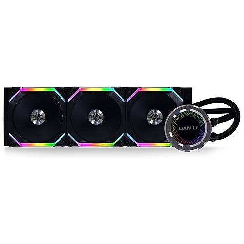 Lian Li Galahad AIO 360 UNI Fan SL Edition Black 360mm RGB Siyah İşlemci Sıvı Soğutucu
