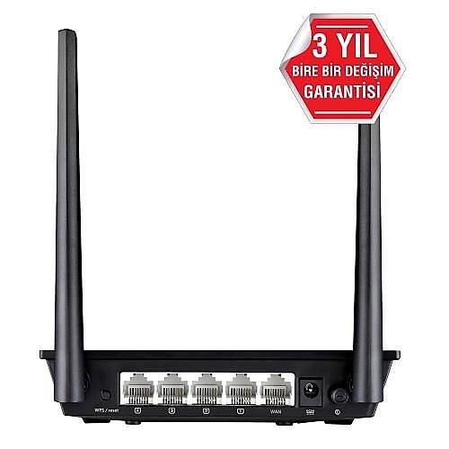 ASUS RT-N12+ 300Mbps 4 PORT 2X5DBI ANTEN ROUTER