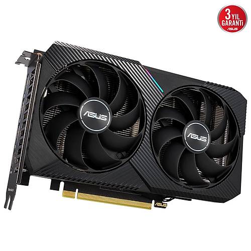 Asus Dual GeForce RTX 3060 OC Edition 8GB GDDR6 128 Bit Nvidia Ekran Kart DUAL-RTX3060-O8G
